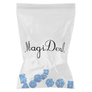 10pcs/Set TRPG Games Dungeons & Dragons D4-D30 Multi-Sided Dice Blue