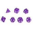 New 7pcs/Set TRPG Games Dungeons & Dragons D4-D20 Multi-sided Dices Purple