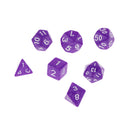 New 7pcs/Set TRPG Games Dungeons & Dragons D4-D20 Multi-sided Dices Purple