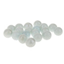 20 Pack 16mm Slass Marbles Traditional Game Play Toy White