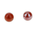 20pcs Dark Brown Slass Marbles Kids Retro Traditional Toys Classic Gift Games