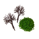 Romantic 4 Mix Color Foliage Model Scenic Material for Mini Tree DIY
