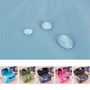 Polyester Fashionable Large Capacity Bra Panty Underwear Cosmetic Jewelry Bag Storage Case Organiser Travel Accessory Sky Blue