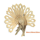 Peacock DIY 3D Jigsaws Wooden Modelling Construction Kit Toy Puzzles Gift