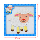 Generic Wooden Kids Child Educational Magnetic Whiteboard Puzzle Toys Gifts Sheep
