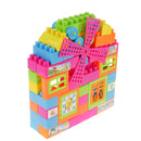 Happy Windmill Yard Building Block Construction Toy Can Open Window and Door