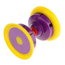 3-Bearing Diabolo Kids Diabolo Set w/ Handstick & String Chinese Yo Yo Purple