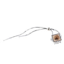6ML Square Bottle Empty Perfume Bottle Car Home Hanging Charm - Blue Tint