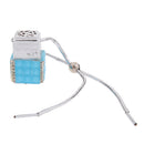 6ML Square Bottle Empty Perfume Bottle Car Home Hanging Charm - Blue Tint