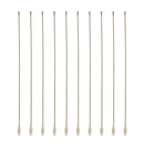 Stainless Steel Aircraft Cable Wire Keyring KeyChain Keyholder 18cm Pack Of 10PCS
