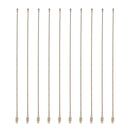 Stainless Steel Aircraft Cable Wire Keyring KeyChain Keyholder 20cm Pack Of 10PCS