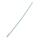 Stainless Steel Aircraft Cable Wire Keyring KeyChain Keyholder Light Blue 15cm