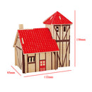Kids Brilliant Toys 3D Wooden Puzzles DIY Assembled Western Style Farmhouse