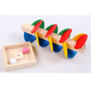 Colorful Wooden Tree Run Track Game Kids Intelligence Educational Toys