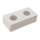New 50pcs 2x2 Cardboard Coin Collection Flips Holders Storage 40mm