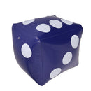 Inflatable Large Dice Toys 23.6 inch Purple