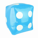 Inflatable Large Dice Toys 23.6 inch Blue