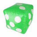 Inflatable Large Dice Toys 23.6 inch Green