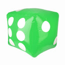 Inflatable Large Dice Toys 23.6 inch Green