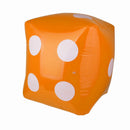 Inflatable Large Dice Toys 23.6 inch Orange