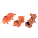 Set of 12 Pig Piggy Farm Animal Model Figures Kids Party Bag Filler Loot Favours