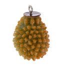 Pack of 12 Plastic Durian Fruit Pendant for Keyring Keychain Jewellery DIY Making