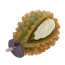 Pack of 12 Plastic Durian Fruit Pendant for Keyring Keychain Jewellery DIY Making