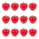 Pack of 12 Plastic Tomato Vegetable Pendant for Keyring Keychain Jewelery DIY Making