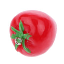 Pack of 12 Plastic Tomato Vegetable Pendant for Keyring Keychain Jewelery DIY Making