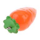 Pack of 12 Plastic Carrot Vegetable Pendant for Keyring Keychain Jewelery DIY Making