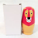 Set of 6pcs Painted Wooden Animals Nesting Dolls Matryoshka Russian Doll Kids Gift