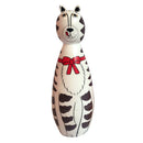 Set of 5pcs Painted Wooden Cat Family Nesting Dolls Matryoshka Russian Doll Kids Gift