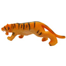 Vivid Wild Jungle Animal Rubber Tiger Model Figure Kids Educational Toy