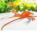 Vivid Arthropod Animal Rubber Crayfish Model Figure Kids Educational Toy