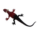 Vivid Reptile Animal Rubber Lizard Model Figure Educational Toy - Wine Red