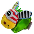 Generic Infant Baby Kids Soft Plush Animals Rattles Wristband Toy Yellow Billed Giraffe