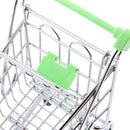 Mini Shopping Cart Trolley Toy Size M Green