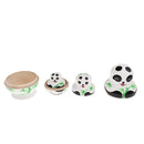 Wooden Russian Nesting Pandas Matryoshka 10 Dolls Set Hand Painted Kids Toy