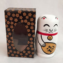 5 Wooden Matryoshka Matrioshka Russian Nesting Dolls Fortune Cat Set White