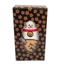 5 Wooden Matryoshka Matrioshka Russian Nesting Dolls Fortune Cat Set White