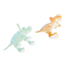 6pcs 4'' Plastic Jurassic Dinosaur Models Toy Set for Kids Christmas Gift
