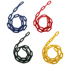 Kids Playground Garden Park Swings Fun Durable Plastic Coated Iron Swing Chain 1.8 M Length 500KG Capacity Red