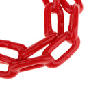 Kids Playground Garden Park Swings Fun Durable Plastic Coated Iron Swing Chain 1.8 M Length 500KG Capacity Red