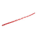 Kids Playground Garden Park Swings Fun Durable Plastic Coated Iron Swing Chain 1.8 M Length 500KG Capacity Red
