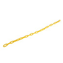 Kids Playground Garden Park Swings Fun Durable Plastic Coated Iron Swing Chain 1.8 M Length 500KG Capacity Yellow