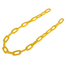 Kids Playground Garden Park Swings Fun Durable Plastic Coated Iron Swing Chain 1.8 M Length 500KG Capacity Yellow