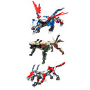 3 in 1 Assembly DIY Building Blocks Bricks Convertible Kids Boys Creative Toy