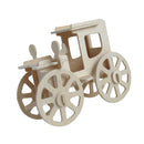 3D Wooden Puzzles Woodcraft Construction Kit DIY Rolling Automobile Puzzles