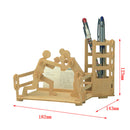 Moving Model Kit 3D Wooden DIY Boxing Pen Container Pen Box Puzzles Kids Wooden Toys