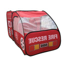 Kids Childrens Playhouse Indoor Outdoor Pop Up Fire Truck Car Play Tent Toy